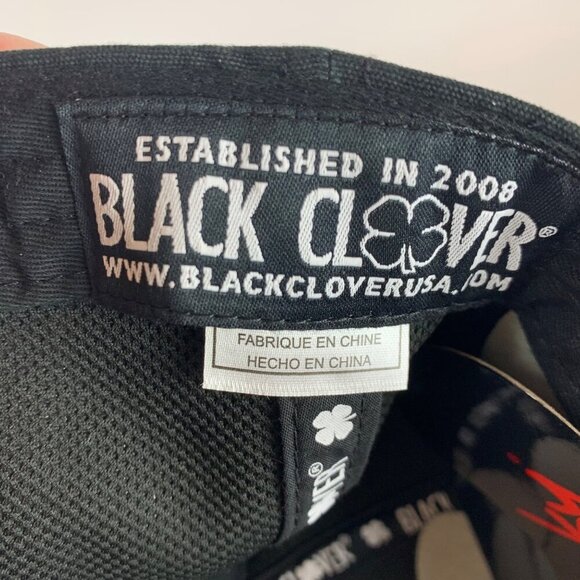 Arizona State Sun Devils NCAA Black Clover Relaxed Fit Strapback Hat New - Picture 5 of 5